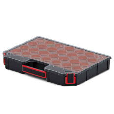 ORGANIZADOR TIPO MALETIN TAGER 29X28X6 TAPA TRANSPARENTE KISTENBERG