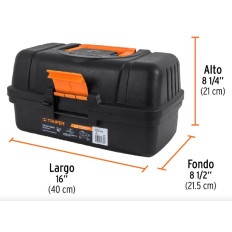 CAJA P/PESCA 3 BANDEJAS PLEGABLES TRUPER