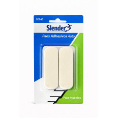 TOPES POLYF. AUTOAD. RECTANGULAR BCO