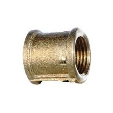 CUPLA BRONCE 1/2" CALIBRON