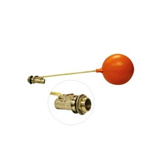 GRIFO BRONCE 1/2" C/BOCHA P/TANQUE