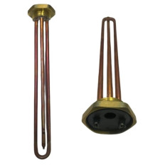 RESISTENCIA P/CALEFON BLINDADA CURVA PLATINA GRANDE