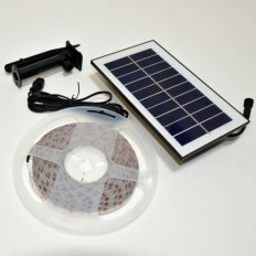 CINTA SOLAR 5 METROS RGB C/CONTROL DRIVER