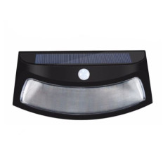 SOLAR WALL LIGHT 2W GL-6304 3000K BK