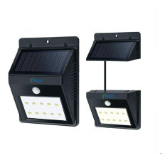 SOLAR WALL ULTRA 5W 3000K BLA C/CABLE