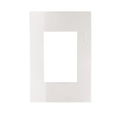 LINEA PRESTA PLAQUETA 3 MODULOS BLANCO