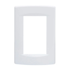 LINEA SICA PLAQUETA 3 MODULOS BLANCO