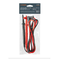 JUEGO CABLES PRUEBA P/MULTI. TRUPER