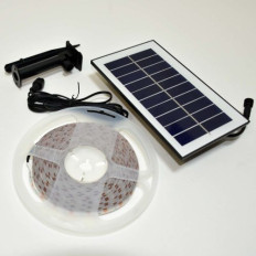 CINTA SOLAR 5 METROS RGB C/CONTROL DRIVER