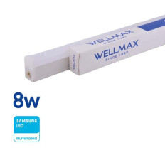TUBO REGLETA LED ENCASTRAR 60 CM 8 W WELLMAX