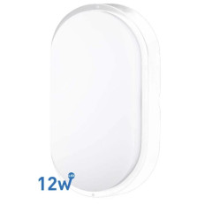 TORTUGA LED OVAL BLANCO FRIA 12W WELLMAX