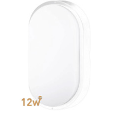 TORTUGA LED OVAL BLANCO CALIDA 12W WELLMAX