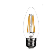LAMPARA VELA C/FILAMENTO LED E27 4W 2700K