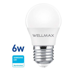 LAMPARA LED GOTA 6 W FRIA WELLMAX