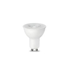 LAMPARA LED DICROICA 6W GU10 BCO. FRIO WELLMAX  (PATA GRUESA)