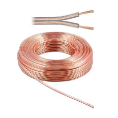 CONDUCTOR GEMELO 2 X 0.75 MM CRISTAL