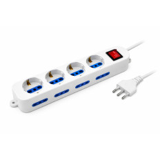 ALARGUE 4 SCHUKO  8 T/CTE C/LL 3 M 10A VOLTA