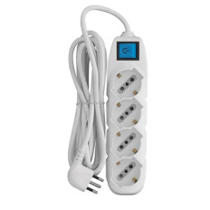 ALARGUE 4 T/CTE EN LINEA 2.5 M BLANCO