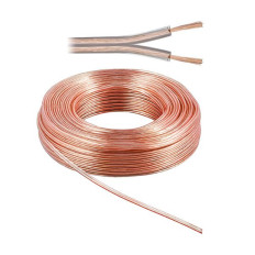 CONDUCTOR GEMELO 2 X 1 MM CRISTAL