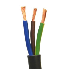 CONDUCTOR CABLE DE GOMA 3 X 1 MM METRO