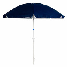 SOMBRILLA 2 METROS DIAMETRO C/TIRABUZON AZUL