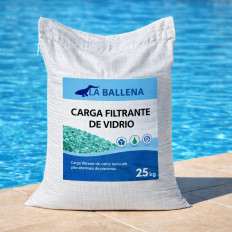 CARGA FILTRANTE VIDRIO  X 25 KG