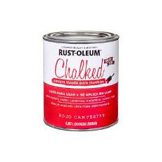 RUST OLEUM BROCHABLE TIZADO ROJO CAMPESTRE 0.9 LT