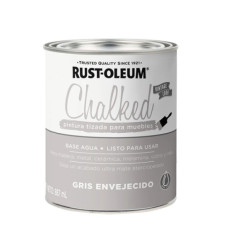RUST OLEUM BROCHABLE TIZADO GRIS ENVEJECIDO 0.9 LT